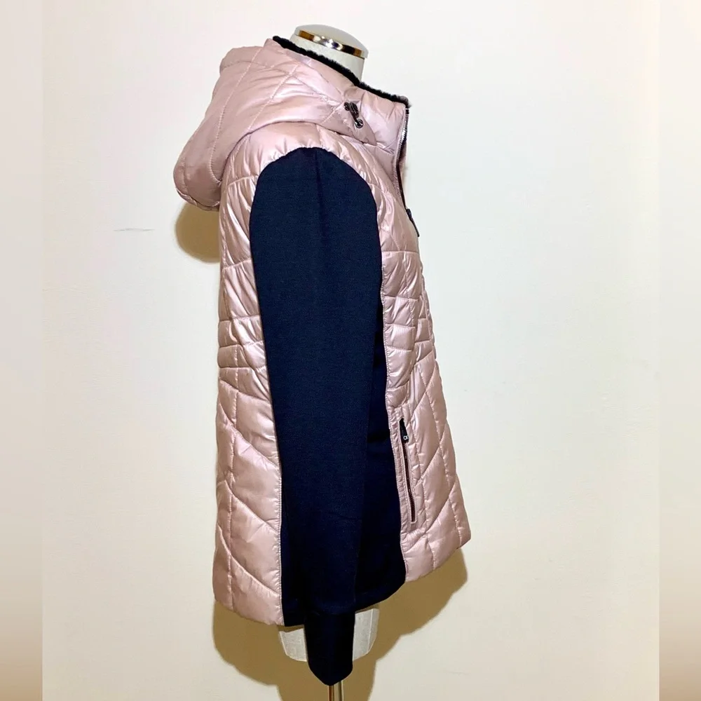 Calvin Klein Pink and Black Performance Jacket - Sz Med - Picture 5 of 14